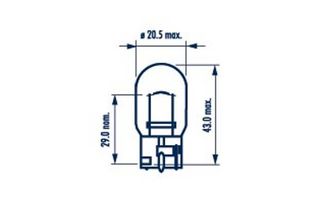 ΑΚΑΛΥΚΗ 12V-21W(ΠΟΡΤ)  17629