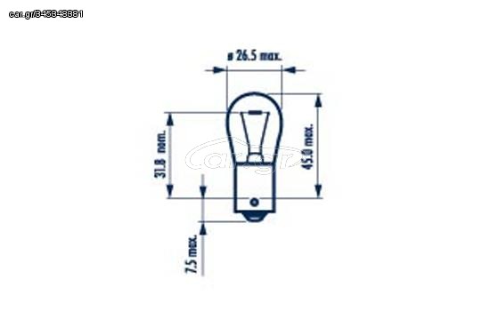 ΚΑΡΥΔ.ΜΟΝΟΠ.24V-21W  17643