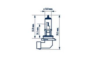 HB4 12V-55W AMER.TYPE  48006