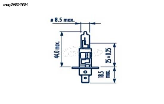 H1 12V-55W  48320