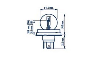 R2 12V-45 40W  49211