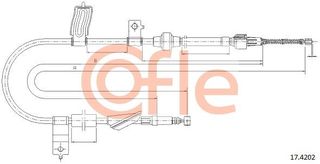 ΣΥΡΜΑ ΧΕΙΡΟΦΡΕΝΟΥ CIVIC 95-01 R  174202 47510SR4A01 47510SR1A11 47510SR4A03 47510S04A02 47510SR4703 47510S04A01