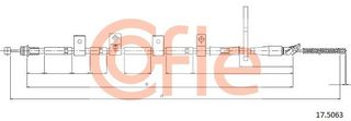 ΣΥΡΜΑ ΧΕΙΡΟΦΡΕΝΟΥ GARND VITARA 06- 3ΘYPO  175063 5440264J00 5440264J00000