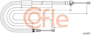 ΣΥΡΜΑ ΧΕΙΡΟΦΡΕΝΟΥ REN FRE FUNE CLIO(3)LH  92116572 8200673258 8200270182