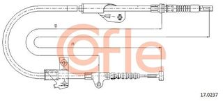 ΣΥΡΜΑ ΧΕΙΡΟΦΡΕΝΟΥ NIS FRE FUNE PRIMERA P  92170237 365300F500 365309F510 365309F000