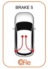 ΣΥΡΜΑ ΧΕΙΡΟΦΡΕΝΟΥ VW FRE FUNE JETTA  -11  921VK022 5C0609721T 5C0609721P