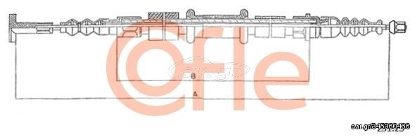 ΣΥΡΜΑ ΧΕΙΡΟΦΡΕΝΟΥ AR FRE FUNE 155-145  R  9225125 60806310 60812799 60813055 60577826 7615342 60816031 46456850