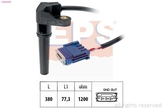 ΑΙΣΘΗΤΗΡΑΣ ΣΤΡΟΦΩΝ CITROEN C5 I 1.8 16V  1953618 7700116378 252980 7700116377
