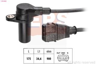 ΑΙΣΘΗΤΗΡΑΣ ΣΤΡΟΦΩΝ IVECO EUROTECH MH 190  1953852 504005575