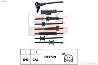 ΑΙΣΘΗΤΗΡΑ ABS ΕΜ. FIAT PANDA (169) 1.2,1  1960020 131599 51718056