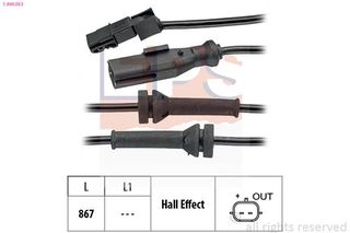 ΑΙΣΘΗΤΗΡΑΣ ABS ΟΠ. RENAULT MEGANE II 1.4  1960053 8200416683 131564