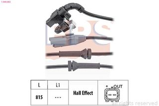 ΑΙΣΘΗΤΗΡΑ ABS ΟΠ. CITROEN C4,DS4-PEUGEOT  1960063 4545L0 9665386880 454508