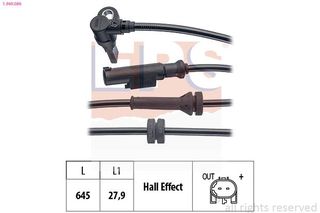 ΑΙΣΘΗΤΗΡΑΣ ABS ΟΠ. ALFA MITO-FIAT PUNTO  1960086 52012826 52070363 13381329 55700426 6235748 93189277 1229099