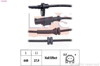 ΑΙΣΘΗΤΗΡΑ ABS ΟΠ. FIAT GRANDE PUNTO-OPEL  1960088 1229098 13381328 55703974 131633 6235747 93189276 55701387