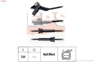ΑΙΣΘΗΤΗΡΑ ABS CITROEN BERLINGO,C4 PICASS  1960092 9813759680 131552 4545E7 9655270080