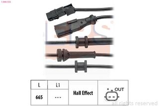 ΑΙΣΘΗΤΗΡΑΣ ABS ΟΠ. RENAULT LAGUNA II 1.6  1960154 131570 8200539276