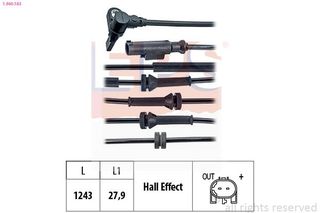ΑΙΣΘΗΤΗΡΑΣ ABS ΟΠ. FIAT 500X-JEEP RENEGA  1960183 52017671 52070218 51940921