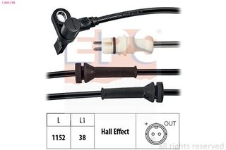 ΑΙΣΘΗΤΗΡΑΣ ABS ΕΜ. ΑΡ. FIAT SEICENTO (18  1960198 46530202