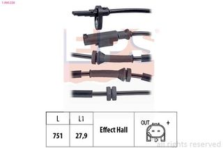 ΑΙΣΘΗΤΗΡΑΣ ABS FIAT TIPO (356) 1.3D,1.4  1960226 52017546