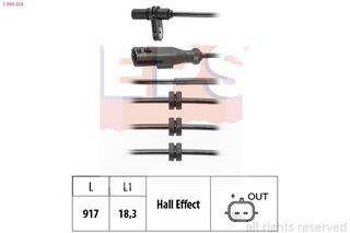 ΑΙΣΘΗΤΗΡΑΣ ABS ΕΜ. RENAULT CLIO V,CAPTUR  1960254 4795000Q0A 479501475R