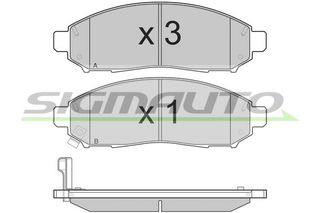 ΤΑΚ. NISSAN NAVARA   SIGMAUTO  E  SPB256 41060ZP025 41060ZP00B D10601VA0A AY040NS130 41060EB326 D1060ZP00C DA060EB326 D10601VA8E 5521082Z00 D1060EB71A 41060EA025