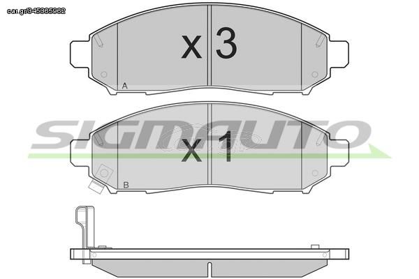 ΤΑΚ. NISSAN NAVARA   SIGMAUTO  E  SPB256 41060ZP025 41060ZP00B D10601VA0A AY040NS130 41060EB326 D1060ZP00C DA060EB326 D10601VA8E 5521082Z00 D1060EB71A 41060EA025