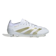 Adidas Predator Elite Firm Ground WHITE/GOLD Boots IG4009