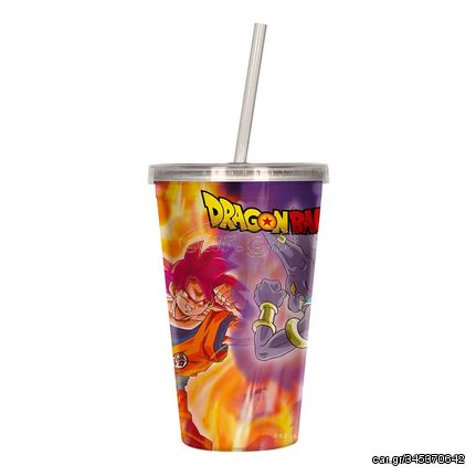 Dragon Ball Super 3D Cup & Straw Battle of Gods