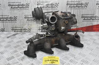 Turbo / Τουρμπίνα Mitsubishi L200 2.5 4D56 1997-2001 49135-02652 (Ηλεκτρόγκαζο) (Με Πολλαπλή Εξαγωγής)