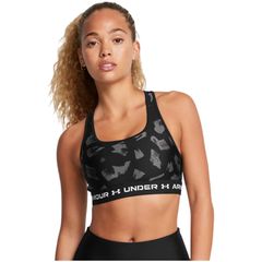 Under Armour Crossback Mid Sports Print Bra