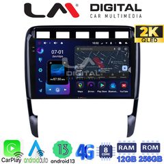 MEGASOUND - LM ZS8443 GPS Οθόνη OEM Multimedia Αυτοκινήτου για PORSCHE CAYENNE 2002>2011 (CarPlay/AndroidAuto/BT/GPS/WIFI/GPRS)