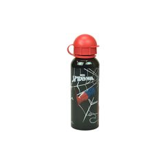 Παγούρι Gim αλουμινίου με στόμιο 520ml Spiderman Black City (557-12232)