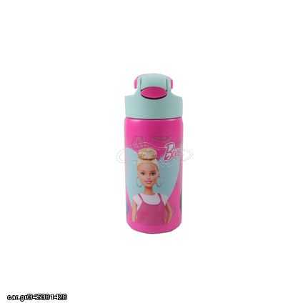 Παγούρι Gim ανοξείδωτο 500ml Barbie (571-20245)