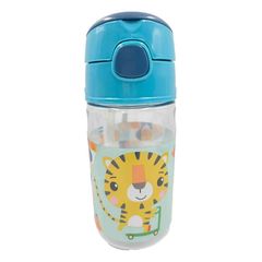 Παγούρι Πλαστικό Fisher Price πλαστικό με καλαμάκι 350ml tiger (571-67204)