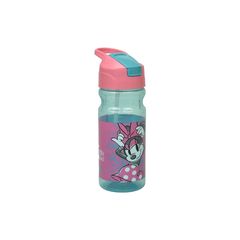 Παγούρι Gim πλαστικό flip με καλαμάκι 500ml Minnie mode (553-04203)