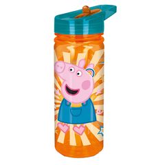 Παγούρι Stor πλαστικό με καλαμάκι 580ml Peppa Kindness Counts