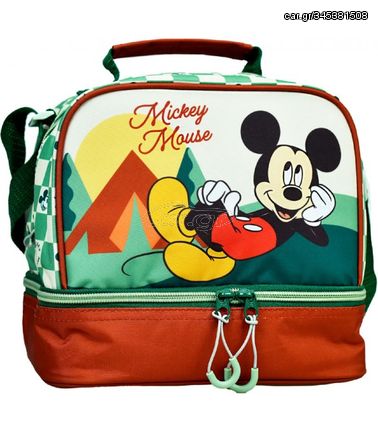 Τσαντάκι φαγητού GIM Mickey Nature (340-88220)