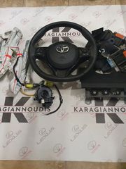 Toyota Yaris scp130 2012-2019 σετ airbag,αεροσακοι