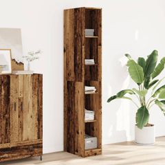 Ντουλάπα Όψη Παλαιού Ξύλου 30x50x200 εκ. από Επεξεργασμένο Ξύλο 3307709