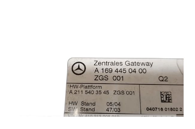 ➤ Μονάδα gateway A1694450400 για Mercedes A-Klasse 2004