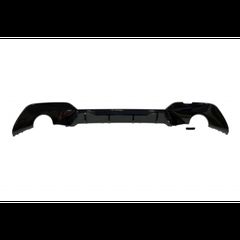 Diffuser προφυλακτήρα BMW F30 (2011-2019) για 2 εξατμίσεις - M pack