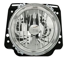 Φανάρια εμπρός Vw Golf 2 chrome angel eyes - σετ 2τμχ.