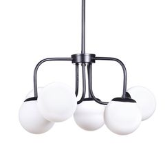 Artekko Babylon Μεταλλικό Φωτιστικό Οροφής με 6 Λαμπτήρες (E14) Artekko 023-3172