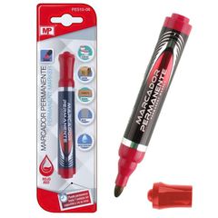 MP PE510-06 Ανεξίτηλος Μαρκαδόρος (2mm) (Κόκκινο) (OEM)