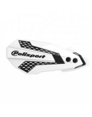Polisport Χούφτες MX Flow Honda CR 450F 09-20 Black/White
