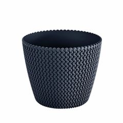 PROSPERPLAST Splofy DSP260 Γλάστρα Στρόγγυλη 8lt - Ø25,9x22Ycm