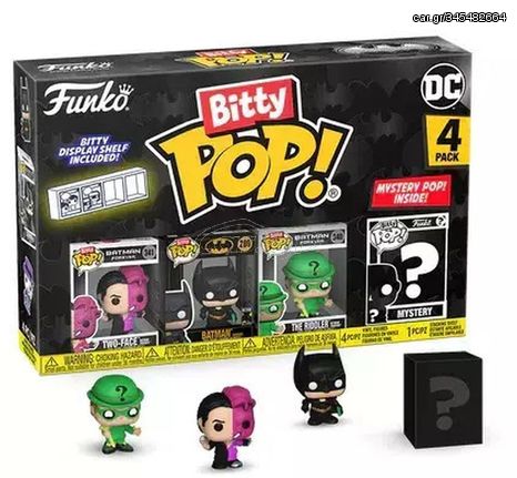 Funko Bitty Pop! 4-Pack DC: Batman 85th - Two Face Vinyl Figures