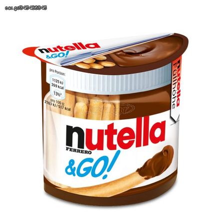 NUTELLA SPREAD & GO 52gr