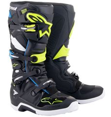 Μπότες Off Road-MX-Motocross Alpinestars TECH 7 ΜΑΥΡΟ/ΚΙΤ/ΜΠΛΕ/ΛΕΥΚΟ
