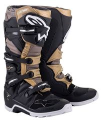 Μπότες Off Road-MX-Motocross Alpinestars TECH 7 ENDURO DRYSTAR ΜΑΥΡΟ/ΜΠΕΖ/ΧΡΥΣΟ